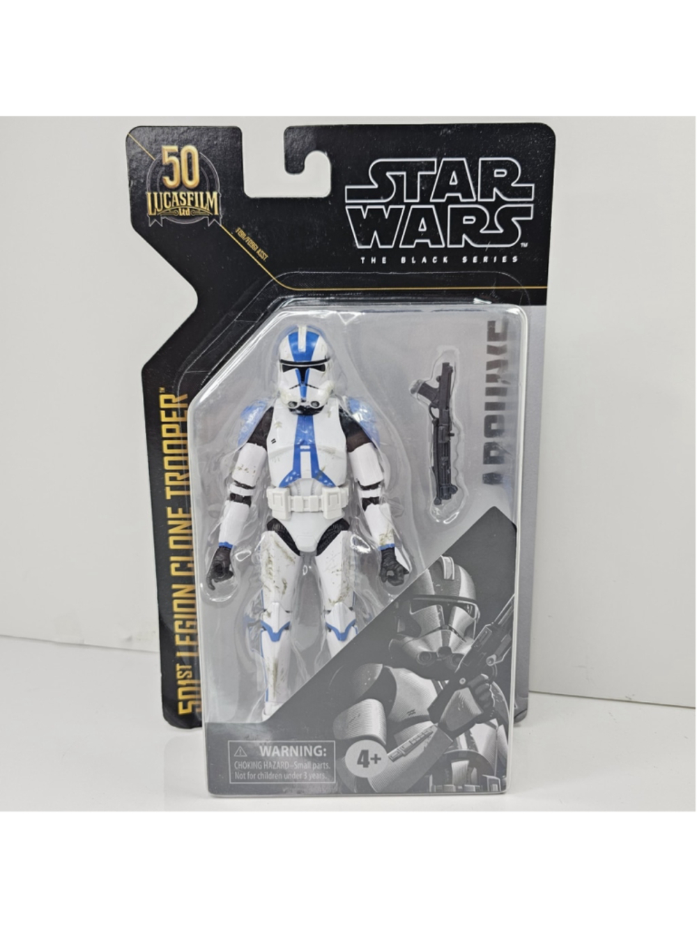 SEALED Star Wars Black Series Archive 501st LEGION CLONE TROOPER Blue F1911 NEW